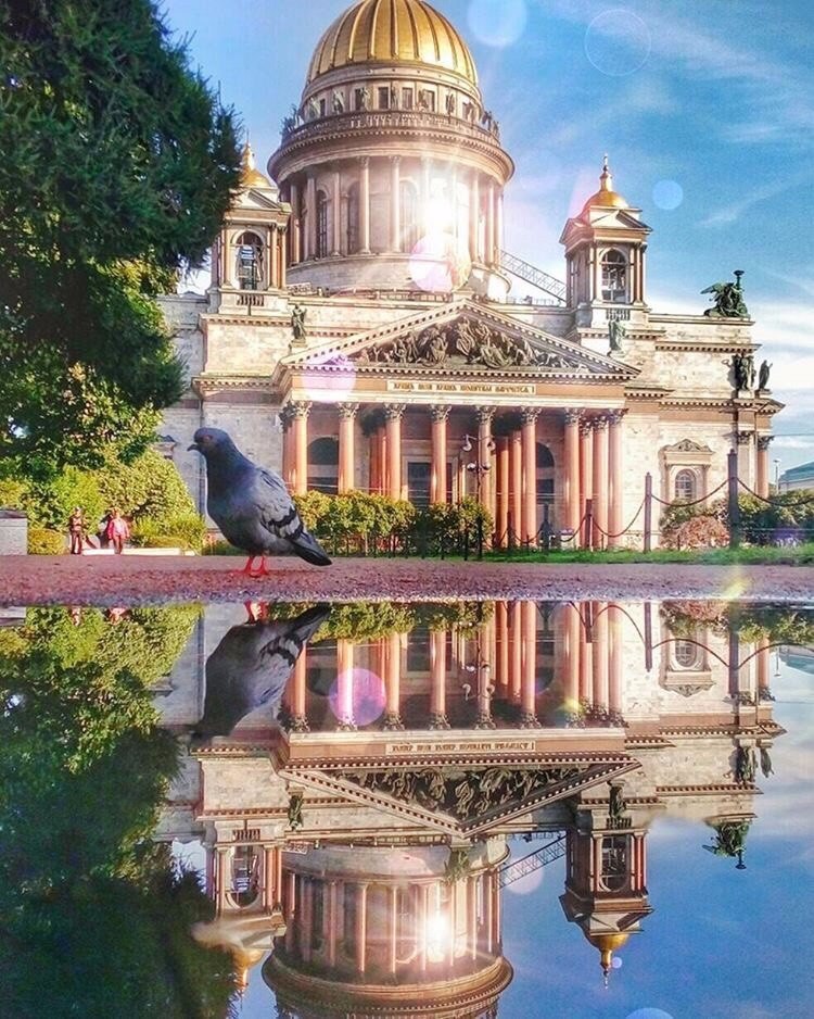 Исаакиевский собор и Петропавловский собор