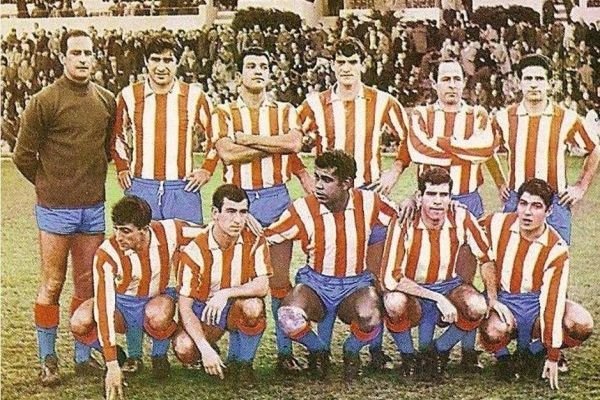 Чемпионский состав «матрасников» в 1966-м году
