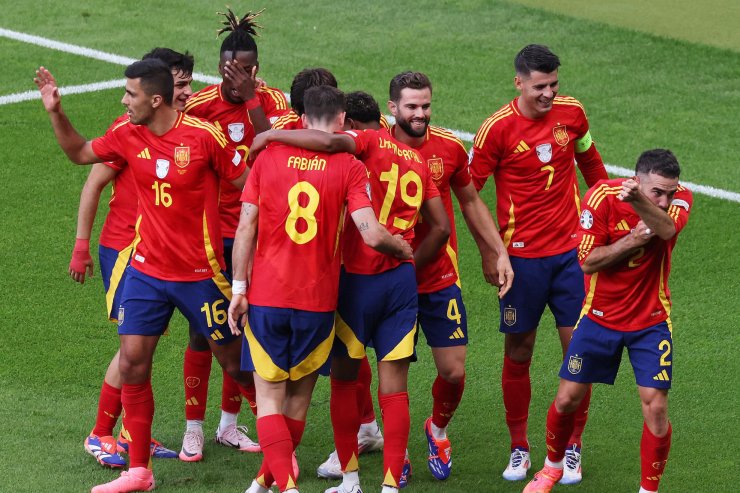 Победа сборной Испании