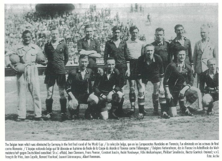 Эктор Гутинк, тренер сборной Бельгии на ЧМ-30: в 38 лет избран в исполком национальной федерации, закончил играть почти в 42, погиб от английской авиабомбы