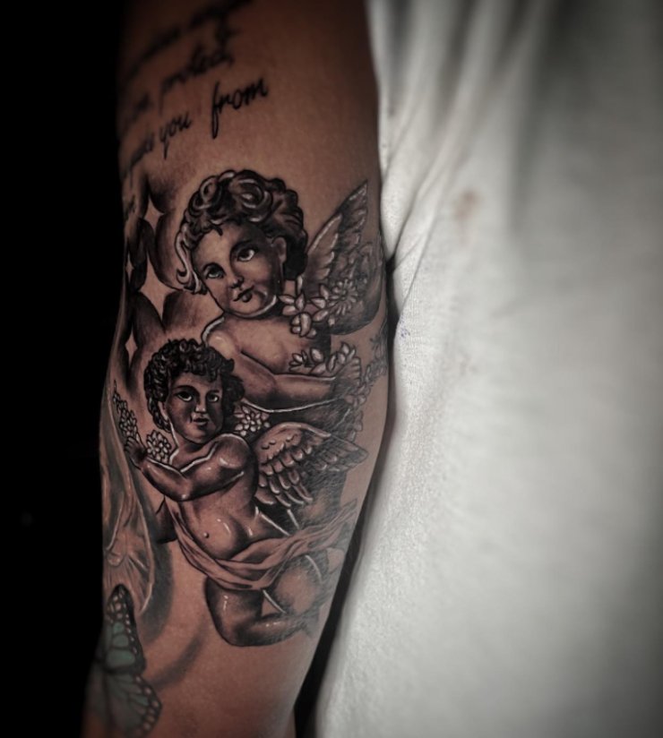 Лингард сделал татуировку в честь своей дочери
