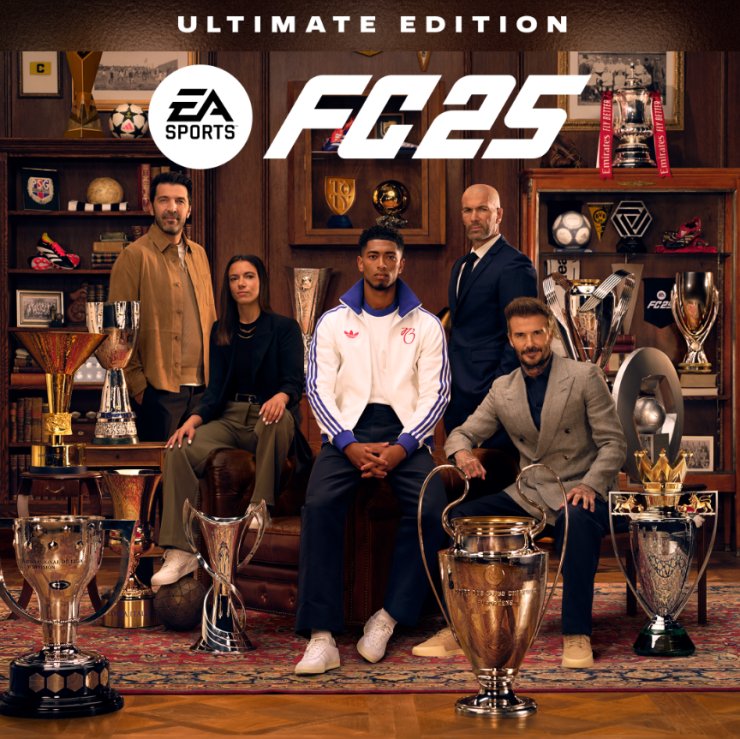 Беллингем попал на обложку футбольного симулятора FC25 Ultimate Edition