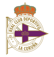 Логотип футбольный клуб Депортиво (до 19) (Ла-Корунья)