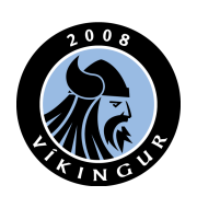 Логотип футбольный клуб Викингур (Гота)