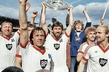 Гамбург - чемпион Германии 1982 года