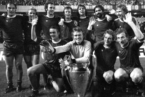 Бавария с Кубком Чемпионов 1975